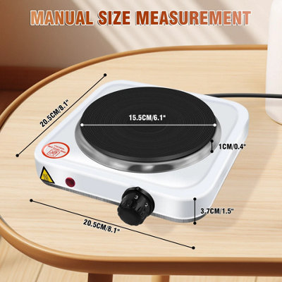 Hot Plate Electric Cooker Single Double Portable Table Top Kitchen Hob ...