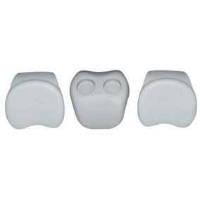 Hot Tub Spa Alpine Spa Hot Tub Luxury Comfort Set Accessory Kit (Two Headrests & Cup/Drink Holder)