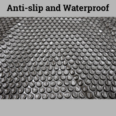 Hot Tub Spa Heat Preservation Bubble Mat - 4 Person Round