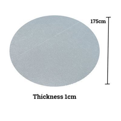 Hot Tub Spa Heat Preservation Bubble Mat - 4 Person Round