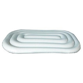 Hot Tub Spa Heat Preserver & Rain Outflow Inflatable Bladder Cover Square Fits All spa 6 People Square Spa