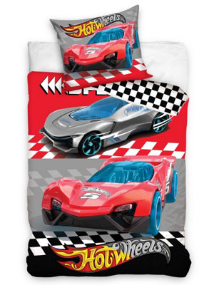 Hot wheels clearance single duvet cover