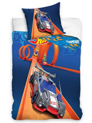 Hot wheels duvet cover best sale