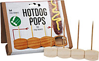 Hotdog Pops - Disposable BBQ Snap Skewers (60PCS)