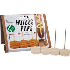 Hotdog Pops - Disposable BBQ Snap Skewers (60PCS)
