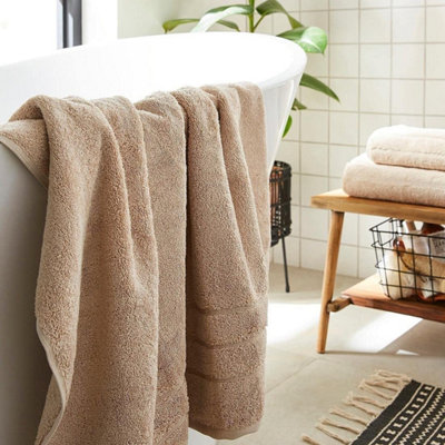 Hotel Luxury Heavweight Bath Sheet - Stone