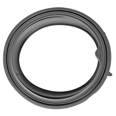 Guarnizione Porta In Gomma Per Lavatrice Hotpoint NSWM863CWUK E NSWM863CWUKN, Nuova, Colore Grigio
