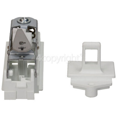 Kit 4 Fermi Sportello Asciugatrice VIALU | Compatibile Whirlpool WD35X20874, AP6011711, PS11744910