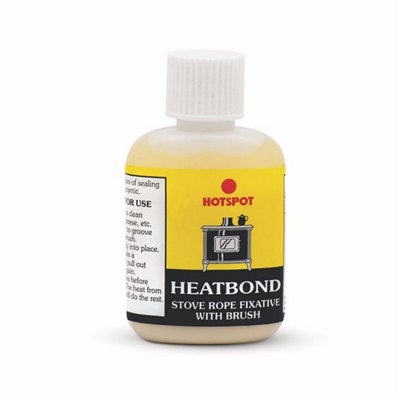 Hotspot Heatbond Stove Rope Fixative with brush - 30ml