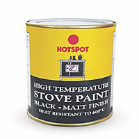 Hotspot Stove Paint Matt - Black 100ml
