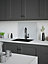 House Beautiful Platino Glass Kitchen Self Adhesive Splashback 600mm x 750mm