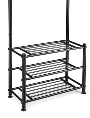 DR.IRON Modern Gold Coat Racks Freestanding Hall Coat Tree,Hat Racks