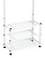 House of Home Coat Stand with Shoe Storage Stand, Free Standing Hall Shoe Storage Stand White 18 Hooks and Shoe Bench