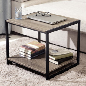 House of Home Coffee Table with Storage Easy Assembly, Side Table for Living Room and Bedroom