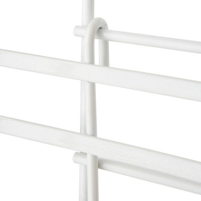 House of Home - Durable Hanging Shower Caddy - 3-Tier Over Door Shower Storage Organiser - 4