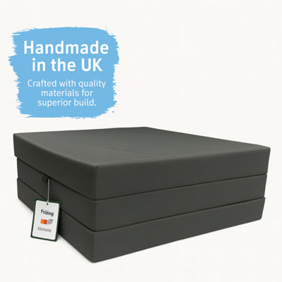 HOUSE OF HOME FOLD-OUT Z BED SINGLE SIZE CHAIR-BED FOLDING GUEST SOFA ...