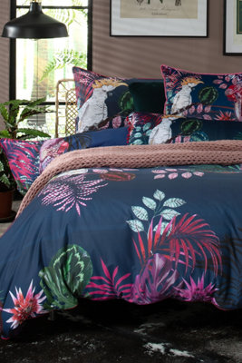 House of Norris The Parrot And The Cockatoo 100% Cotton 200 Count Duvet Set
