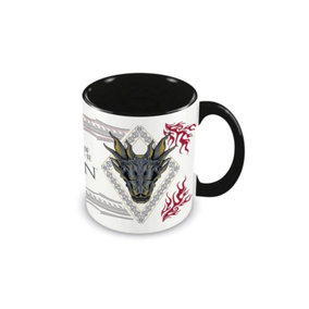 House Of The Dragon Ornate Mug White/Black/Red (One Size)