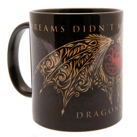House Of The Dragon Wings Mug Black/Gold/Red (One Size)