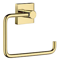 HOUSE - Toilet Roll Holder in Polished Brass.