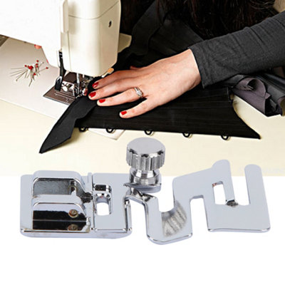 Household Electric Sewing Machine Elastic Presser Foot and Foot Holder for Sewing Projects