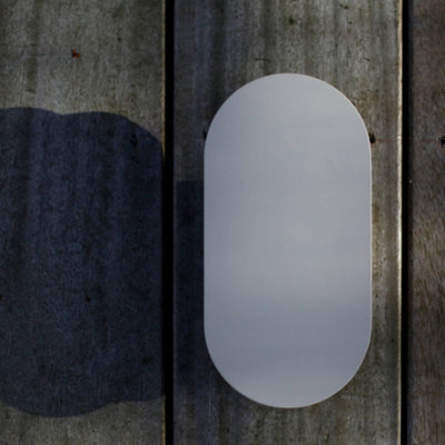 houseof Metal Outdoor Mini Diffuser Fence or Wall Light - Off White Sand