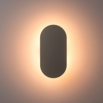 houseof Metal Outdoor Mini Diffuser Fence or Wall Light - Off White Sand