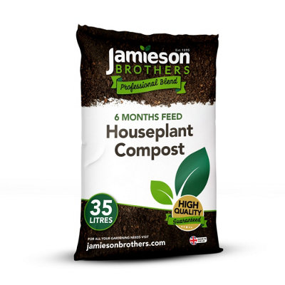 Houseplant Compost 35L - By Jamieson Brothers | DIY at B&Q