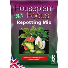 Houseplant focus 8L repotting mix