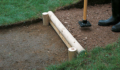 How to build garden steps at B&Q