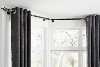 Outlets Bay Window Curtain Rods.