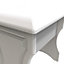 Howard Stool in White Ash (Ready Assembled)