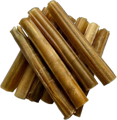 HOWLERS Natural Rawhide Dog Chews Treats Cigar 12 cm Pack of 50