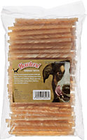 Howlers Natural Rawhide Dog Chews Treats Twists 13cm Pack of 100