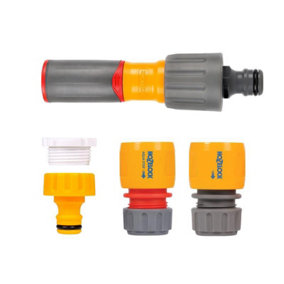 Hozelock 100-100-238 3-in-1 Grab Bag Watering Connectors Accessories Nozzle