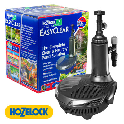 Hozelock 1764 Easyclear 6000 Pond Pump & Filter System