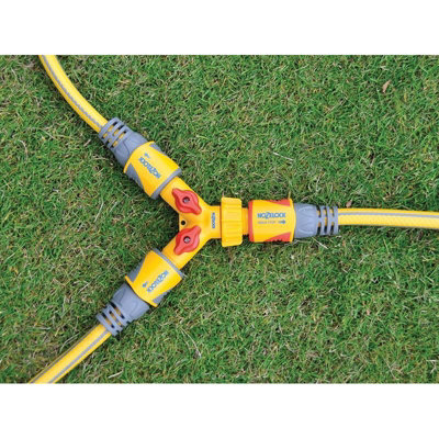 Hozelock 2256 Dual Control Tap Connector 3/4in Bsp Multi Colour (One Size)