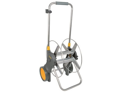 Hozelock 2460 90m Assembled Metal Hose Cart ONLY