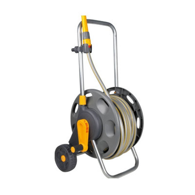 Hozelock - 60m Assembled Hose Cart - With 30m Hose & Fittings