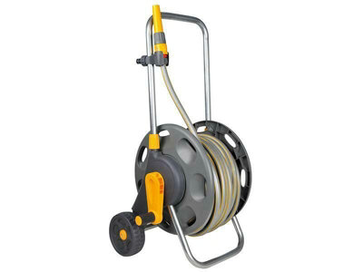 Hozelock - 60m Assembled Hose Cart - With 30m Hose & Fittings