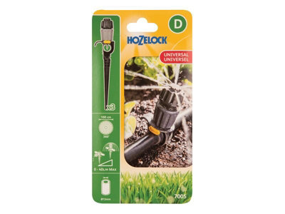 Hozelock 7005 0000 7005 Universal Dripper (Pack 3) HOZ70050000 DIY at B&Q