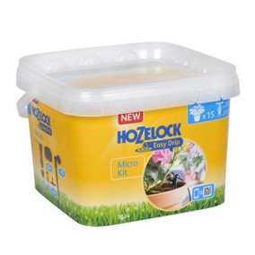 Hozelock 7024 Easy Drip System Micro Garden Watering Kit Up 15 Container Plants