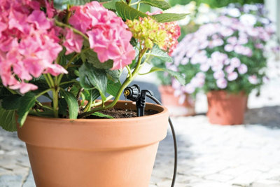 Hozelock 7024 Easy Drip System Micro Garden Watering Kit Up 15 Container Plants