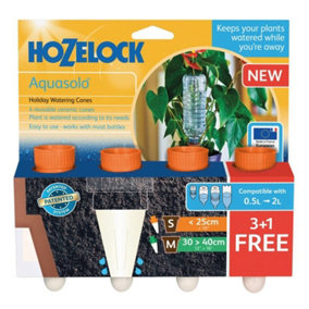 Hozelock - Aquasolo 3 Cones - 1 F.O.C Orange