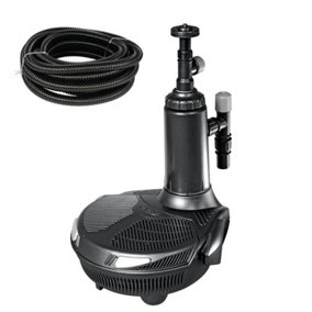 Hozelock Easyclear 1768 9000L Clear Water Pond Fountain Pump Filter & 5M Hose