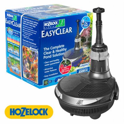 Hozelock Easyclear 4500 Pump Filter And UVC Pond Pump