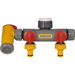 Hozelock Flow Max 3 Way Tap Connector