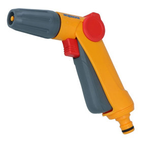 Hozelock Jet Spray Nozzle Garden Hose Pipe Water Gun 3 Function Cleaning