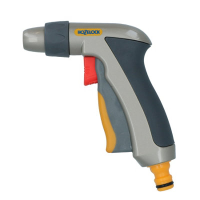 Hozelock Jet Spray Plus Nozzle Garden Hosepipe Water Gun Metal Body