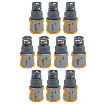 Hozelock Metal Hose Pipe End Connector Quick Release Fitting Pro Water 10PK